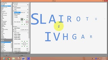 Adding animation effect to text and objects in Vectorian Giotto by Mr.Anil Giri