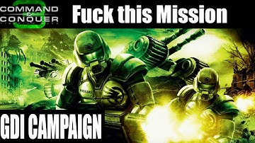 Let`s Play Command & Conquer 3: Tiberium Wars GDI Campaign Part 4 Fuck this Mission