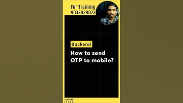 How to Send OTP to Mobile? Java Spring Boot, NodeJS + ReactJS Tutorial In Telugu #softwarelife