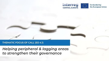 Thematic Introduction to our Call: Focus on strengthening governance in peripheral & lagging areas