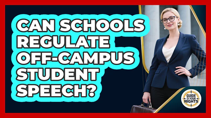 Can Schools Regulate Off-Campus Student Speech?
