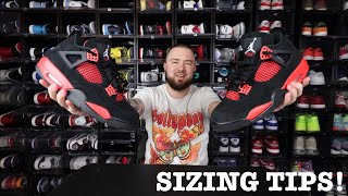 jordan 4 sizing