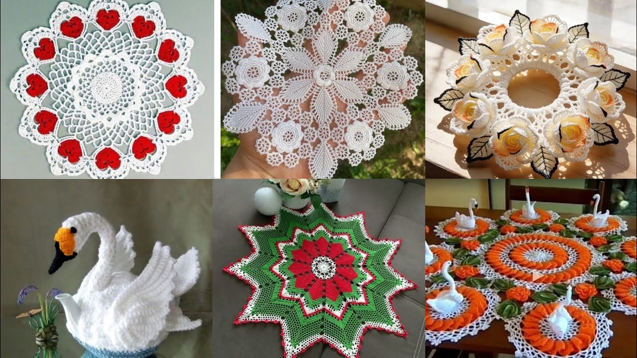 Beautiful crochet table runner new disgin 