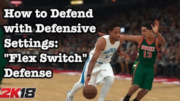 NBA 2K18 Best Defense Tutorial 2K18 Defensive Settings. How to defend 2K18 Tutorial #13