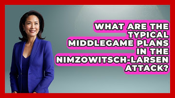 What Are The Typical Middlegame Plans In The Nimzowitsch-Larsen Attack? - The Chess Codex