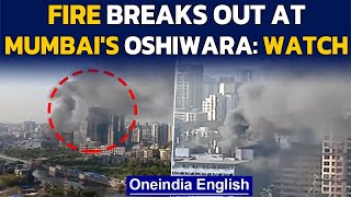 Mumbai Fire Breaks Out At A Tower In Oshiwara, 8 Fire Engines Rushed To The Spot Oneindia News