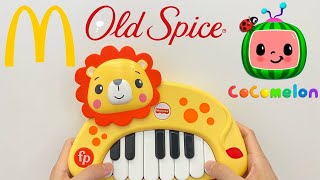 I Played McDonald’s Cocomelon, Old Spice, Coca Cola On a Lion Piano