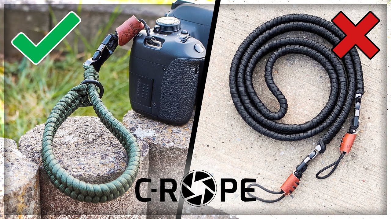 New Update C-Rope KAMERA HANDSCHLAUFE und KAMERAGURT REVIEW - Die besten Gurte aus Paracord?!