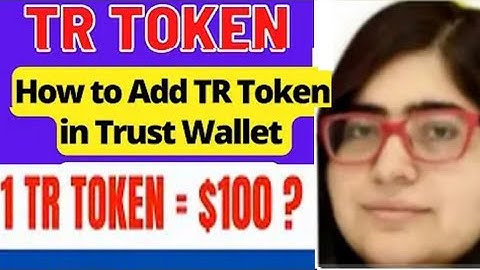 HOW TO ADD TR - TOKEN IN TRUST WALLET | METAFORCE