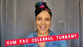 Cum fac celebrul turban⁉️TUTORIAL❌Romanita Resimi