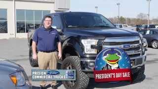 Preston Ford's Commercial Trucks Presidents' Day Sales Event