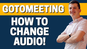 How To Change Audio Settings in GoToMeeting