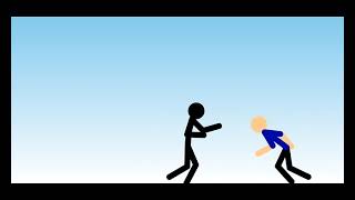 Stick Man Fight Scene