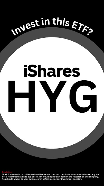 Should you buy HYG ETF? 📈 #growthshares #hyg #ishares