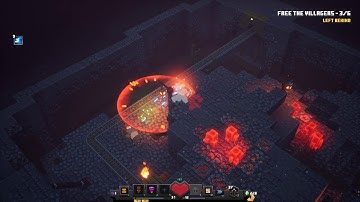 Minecraft Dungeons (PC) walkthrough - Redstone Mines