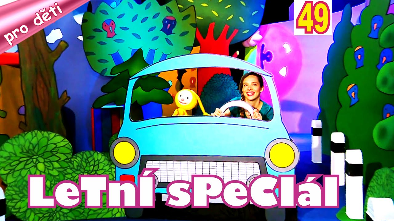 🌈Kouzelná školka 🌞49 🚂LeTnÍ SpECiÁL 🚕AUTEM K 🌅RYBNÍKU 