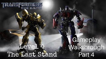Transformers: The Game HD PS2 THE LAST STAND  Autobot Gameplay Walkthrough Part 4 NO COMMENTARY