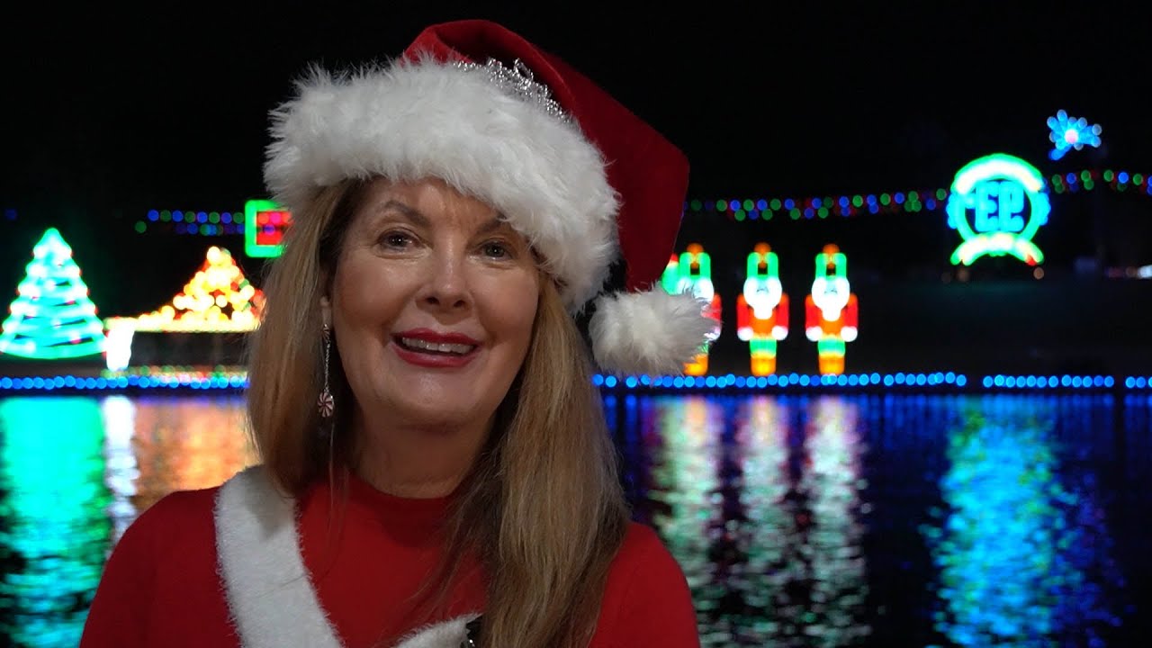 Christmas Lights on The Cane River of Natchitoches Louisiana YouTube