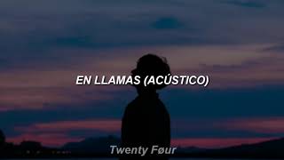 Jaz Rapper - En Llamas (Acústico) [Letra] chords