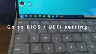how to boot ms surface pro 8 / 9 from USB Drive