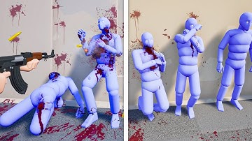 HyperBox 3.0 - Very Realistic Physics! Active Euphoria Ragdoll and Gore! #48