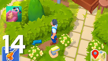 Renovation Day: House Makeover - Gameplay Walkthrough Part 14 - Garden Repair (Android, IOS)