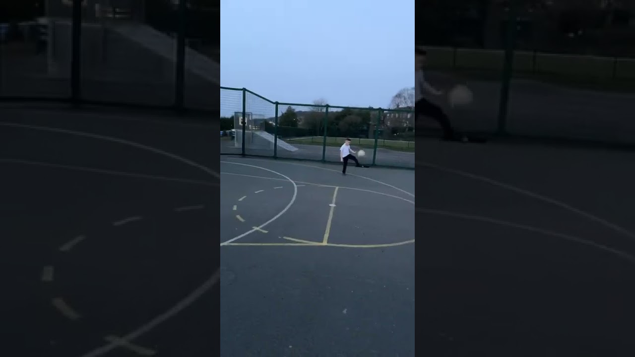 Flick up around the world into a volley