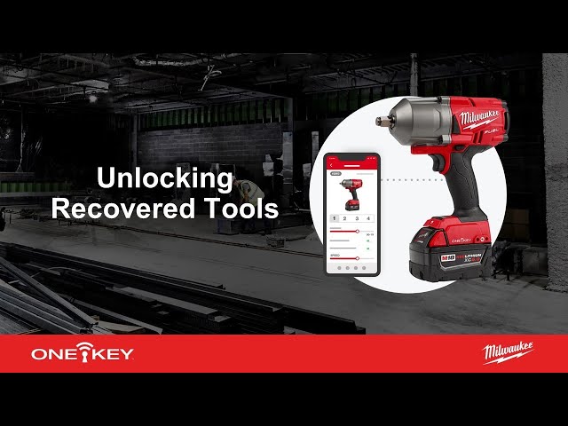 ONE-KEY™ Tool Tracking  Milwaukee Tool Australia