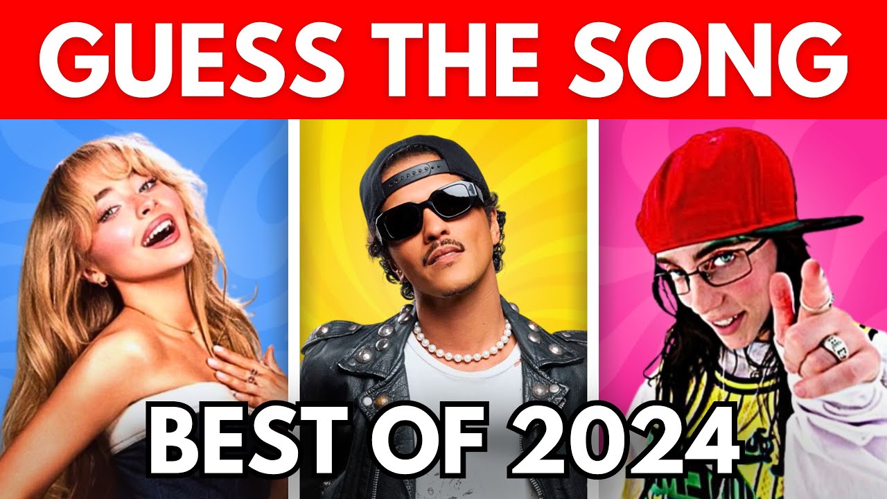 The Ultimate Song Quiz of 2024 🎶🎇 | Music Recap Challenge - YouTube