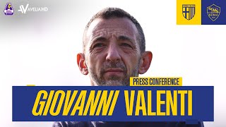 Press Conference Giovanni Valenti Parma-Roma 3-3