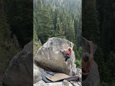 Beta Video for climb Power Struggle v6, Stevens Pass