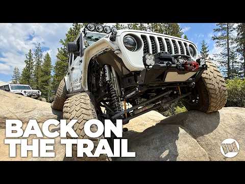 Jeep Gladiator All Fixed and Wheeling the Rubicon Trail