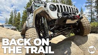 Jeep Gladiator All Fixed and Wheeling the Rubicon Trail