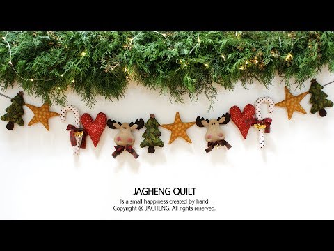 How to Make a Christmas Garland I 크리스마스 가랜드 만들기