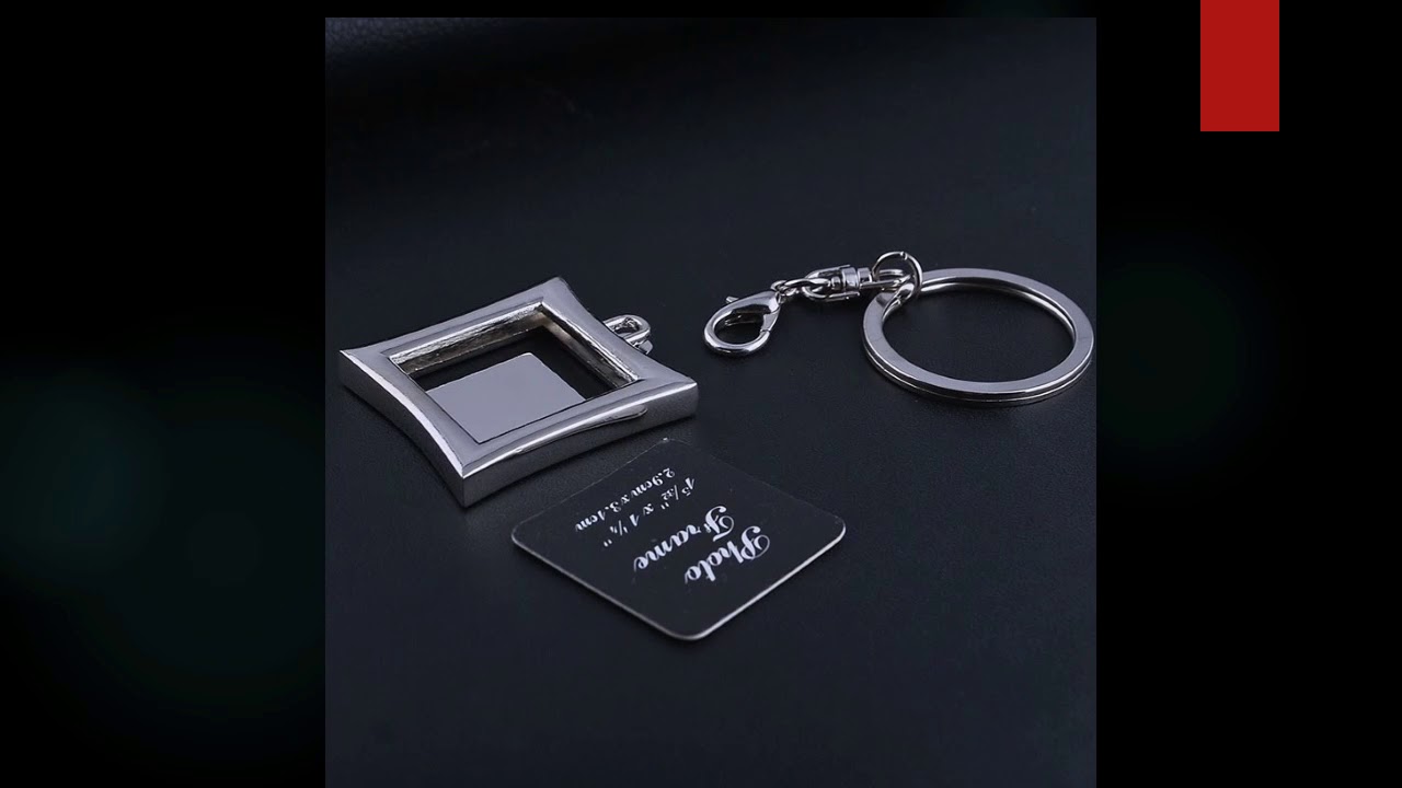 Free Shipping 200 pcs/lot Key Chain Personality Photo Frame Key chain Creative Gifts Customized