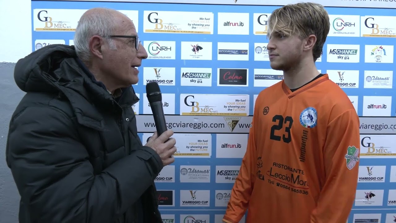 Serie A2 - G.3 - Intervista Alessandro Grossi (portiere Iren Follonica H.)