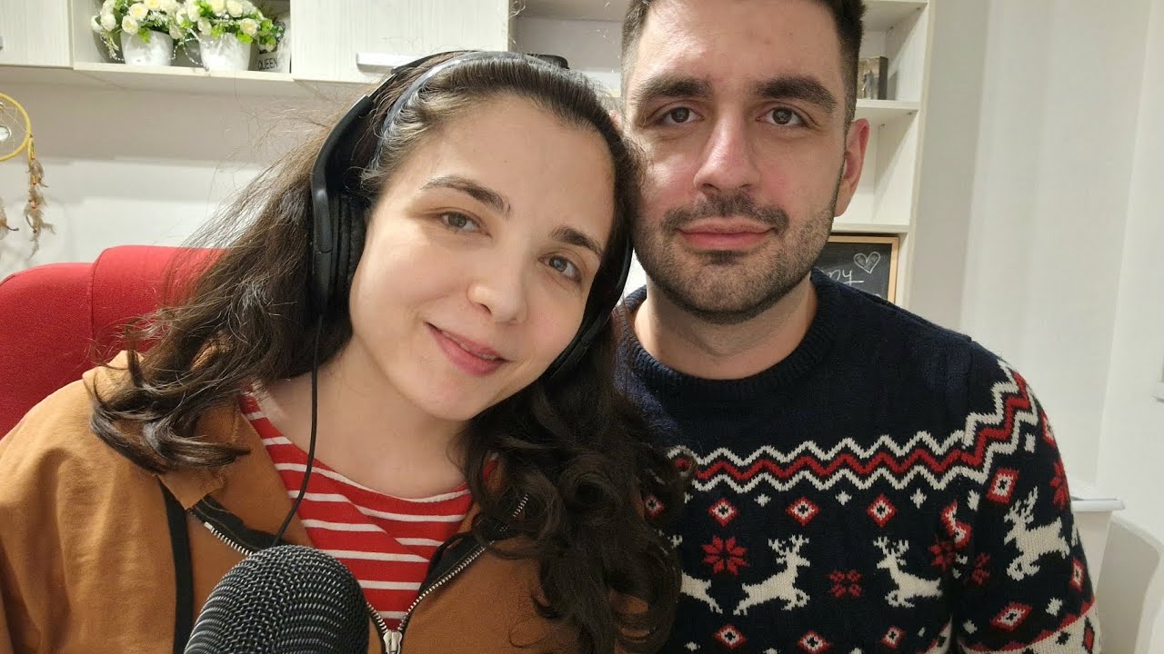 ASMR RO🇷🇴 :Husband guesses triggers 💞( tapping,beard scratching)