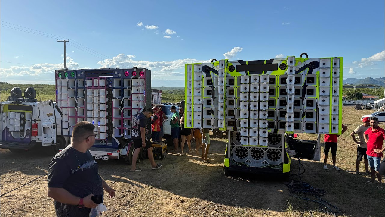 Encontro de som na cidade de Quixeramobim-CE