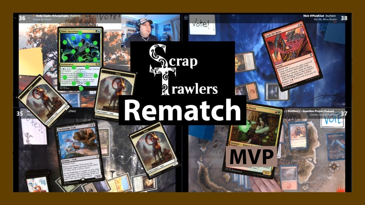 Budget EDH Gameplay - Vhati il-Dahl vs Zilortha vs Kiki-Jiki vs Vorosh - Rematch Game 1