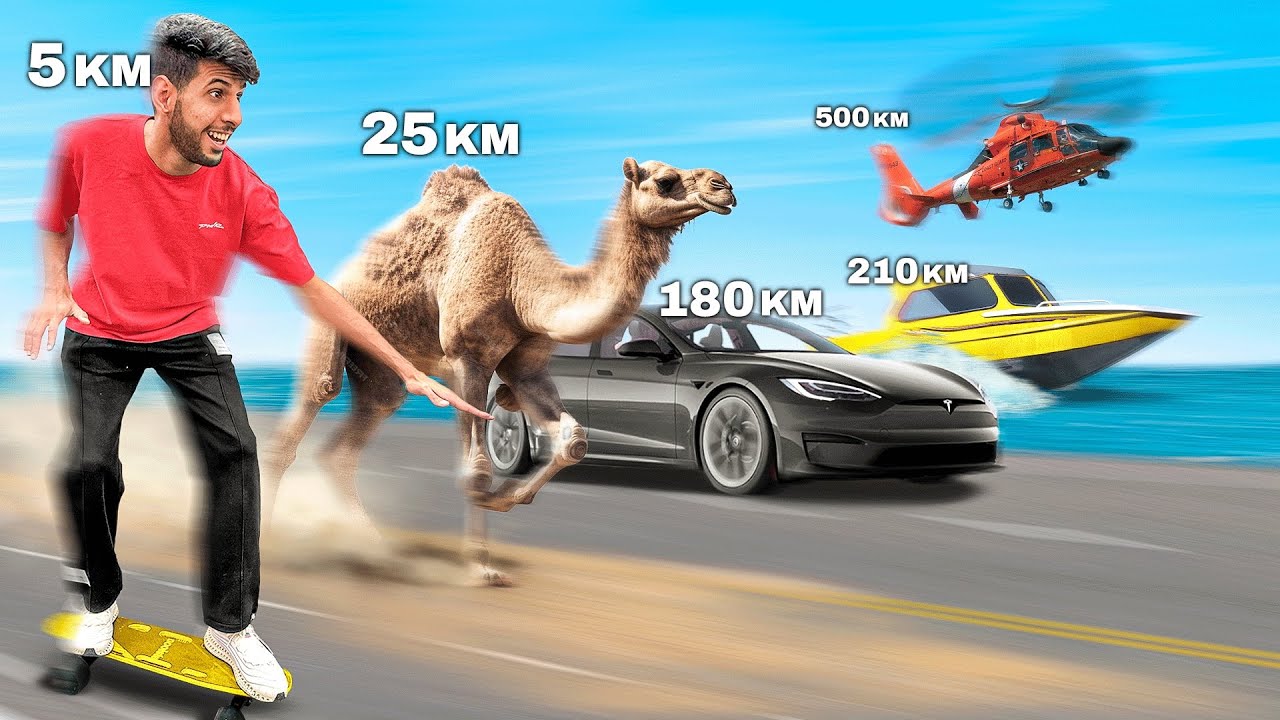 جربت اغرب انواع المواصلات في العالم !!