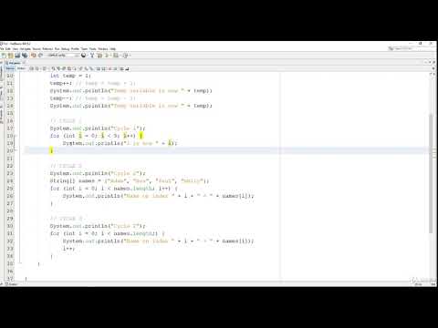 4  CODE Program Of  for loop in Java NetBeans