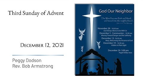 December 12, 2021 - Third Sunday of Advent