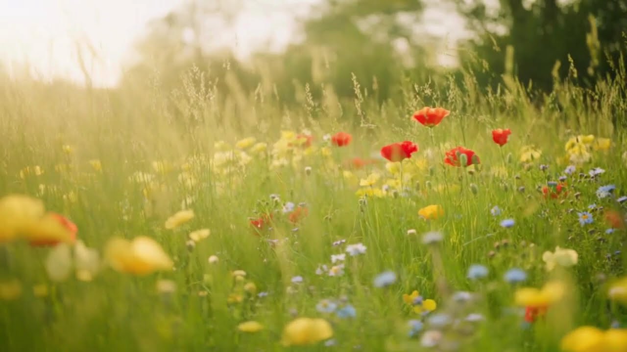 Phase Shift Over the Meadow - Ambient Nature for Relaxation, Reflection and Study