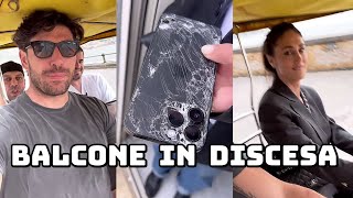 Cecilia Rodriguez distrugge il telefono Ignazio Moser la sfotte e lei il balcone è in discesa