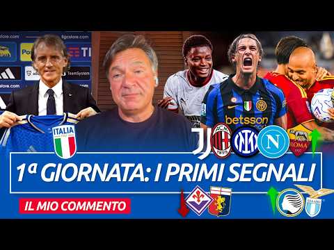 ROMA moving forward, Amorim's MILAN, JUVE, INTER and NAPOLI. My take on MANCINI | SERIE A Matchday 1