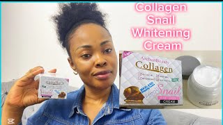 Collagen Snail Whitening Cream , My Honest Review