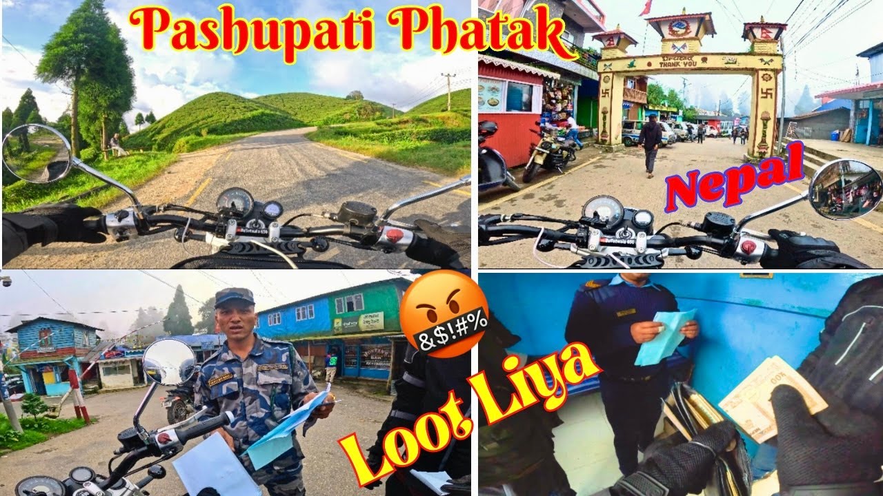 Pashupati Phatak Nepal Border.Shree Antu To Mirik,Group Ride.episode-3