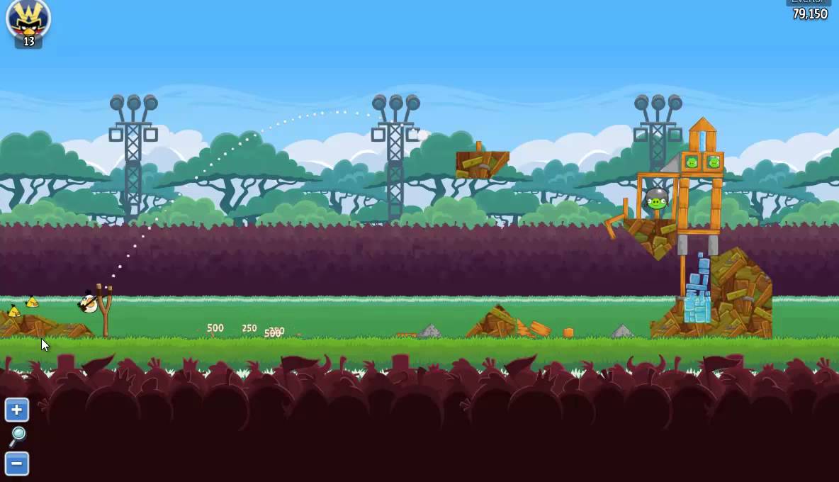 Angry Birds Tournament Week 81 Level 4 - 135k no power ups