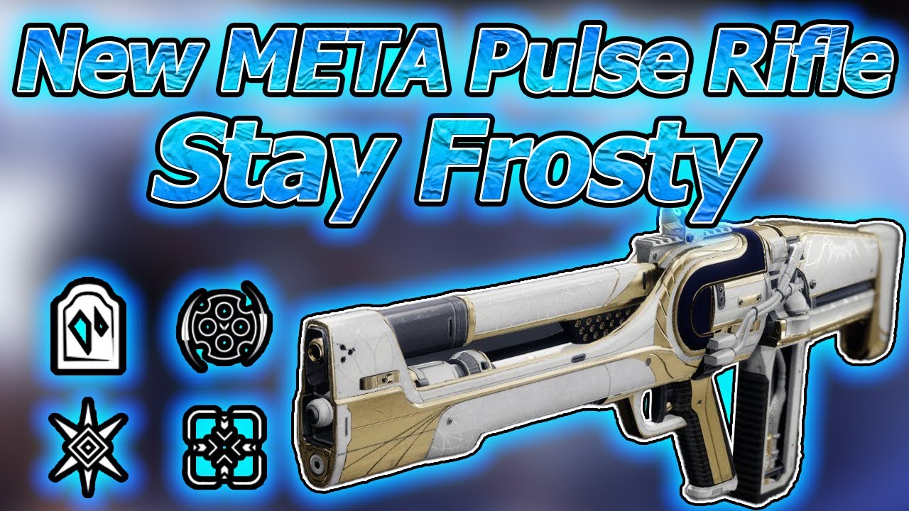Stay Frosty Pulse Rifle is BROKEN!! (PvP & PvE God Rolls) | Destiny 2 Season of Plunder