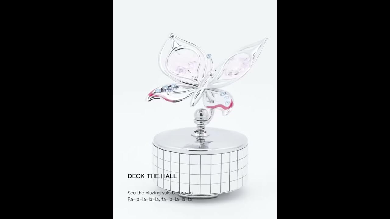Deck the Hall | CRYSTOCRAFT Musical Box
